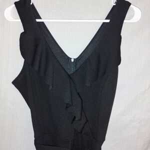 Emerald Sundae Black V-Neck Jumpsuit